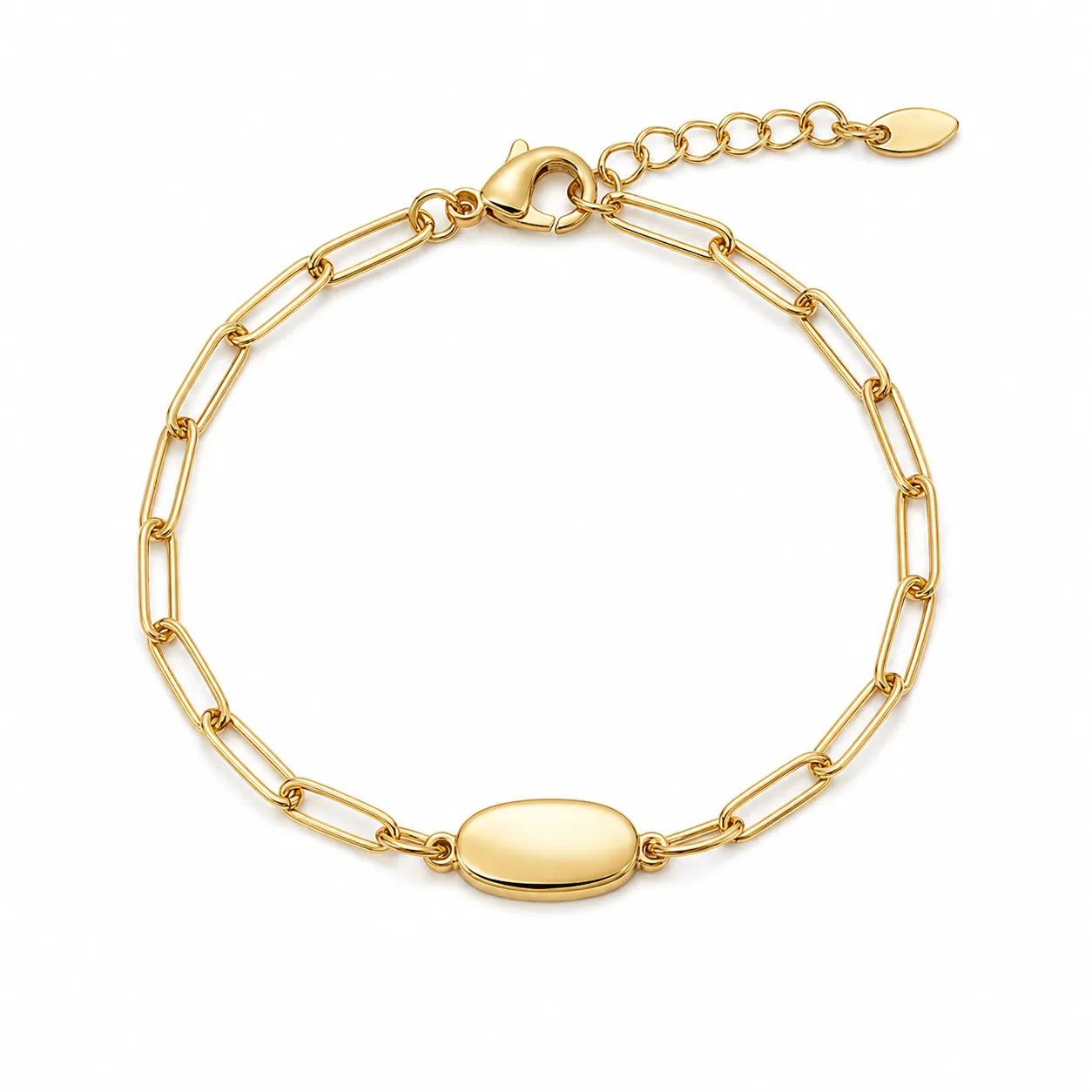 Elara Gold-Plated Link Bracelet